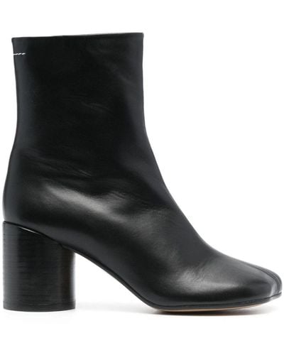 MM6 by Maison Martin Margiela Heeled Ankle Boots, - Black