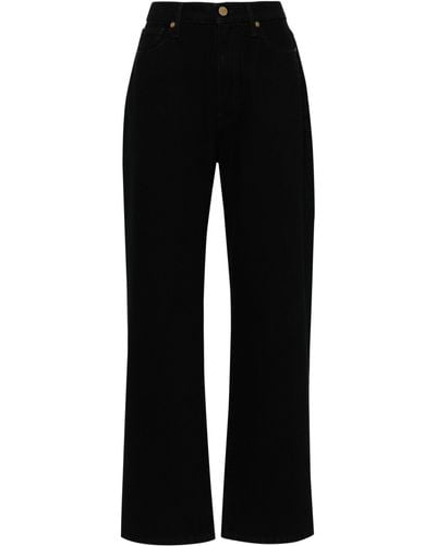 TOVE Sade High-rise Straight-leg Jeans - Women's - Recycled Cotton/cotton/recycled Polyester - Black