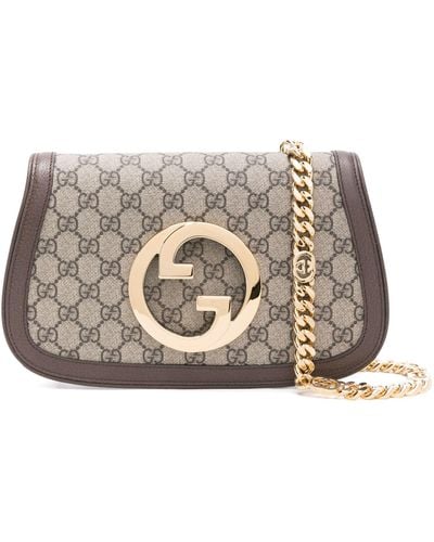 Gucci Blondie Mini Shoulder Bag - Grey