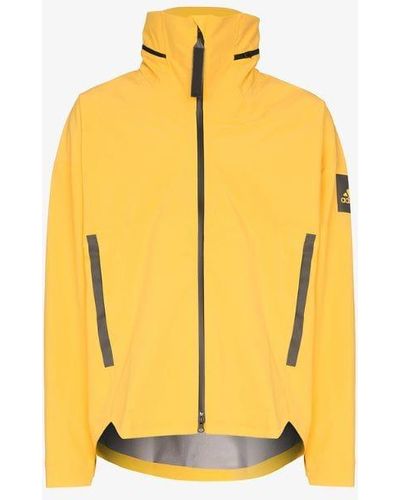 adidas Myshelter Rain Jacket - Yellow