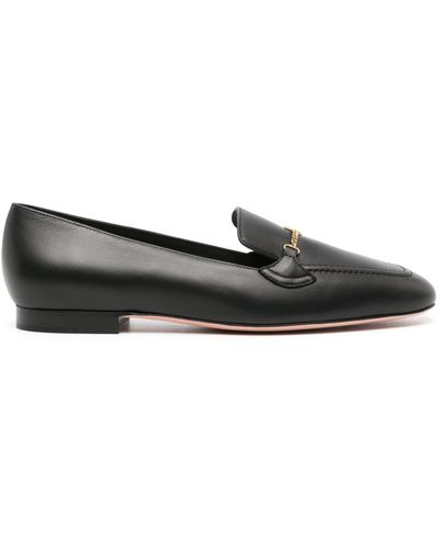 Bally Obrien Leather Loafers - Black