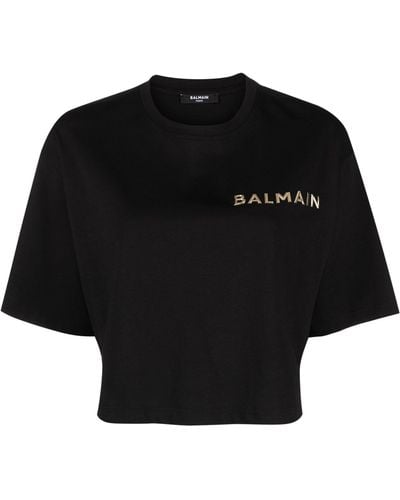 Balmain T-shirts And Polos - Black