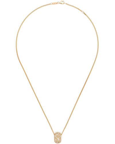 Adina Reyter 14k Yellow Big Bead Diamond Necklace - Women's - 14kt Yellow /diamond - Natural