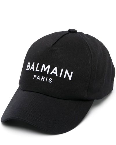 Balmain Cotton Cap - Black