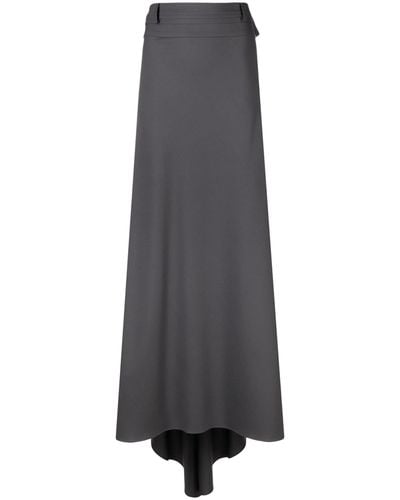 Christopher Esber High-waisted Tailored Skirt - Gray