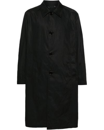 Dries Van Noten Rankles Single-breasted Coat - Men's - Polyester - Black