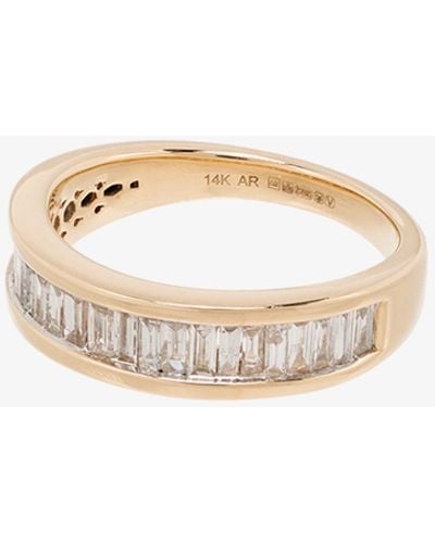 Adina Reyter 14k Yellow Heirloom Large Diamond Ring - Metallic