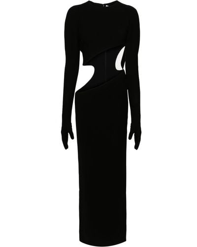 Monot Gisele Cut-out Gown - Black