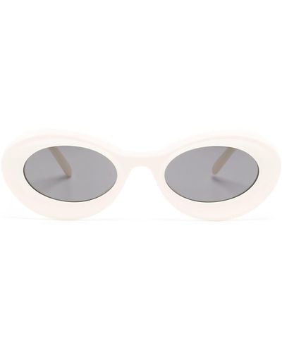 Loewe Paula's Ibiza Round-frame Sunglasses - White