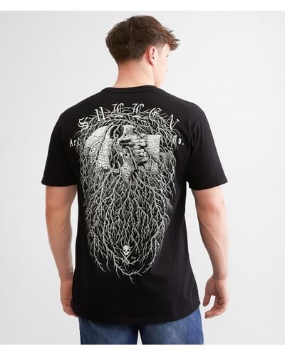 Sullen Rooted T-shirt - Black