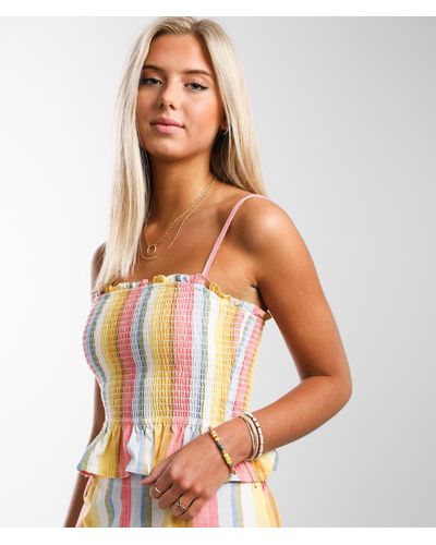 Billabong Keep Your Cool Striped Tank Top - Multicolor