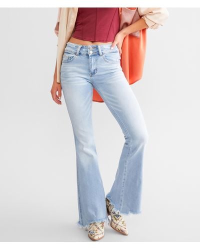 Flying Monkey Mid-Rise Flare Stretch Jean - Women's Jeans in Vail