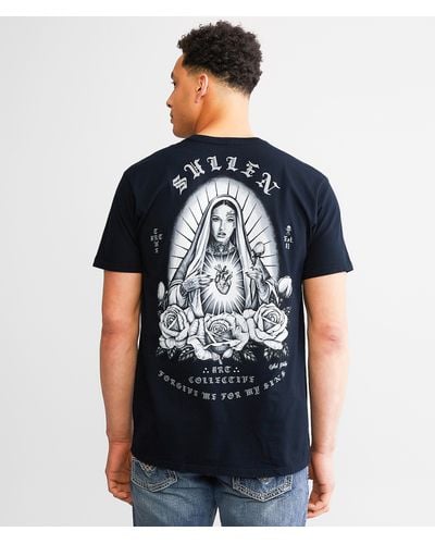 Sullen Mother Mary T-shirt - Black