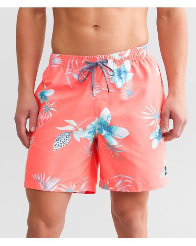 Quiksilver Everyday Volley Swim Trunks - Red