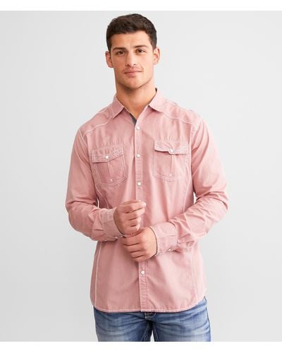 BKE Athletic Solid Shirt - Pink