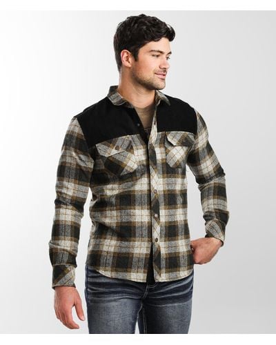 Outpost Makers Flannel Shirt - Brown