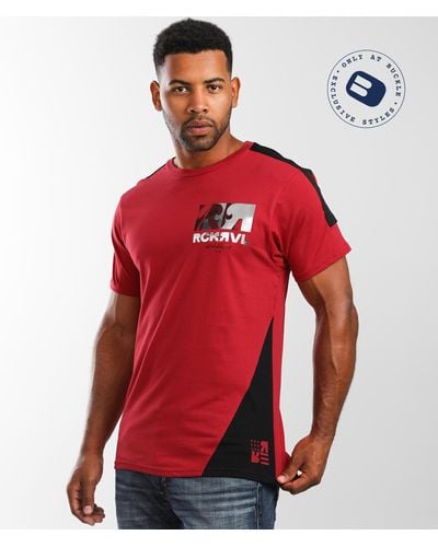 Rock Revival Mann T-shirt - Red