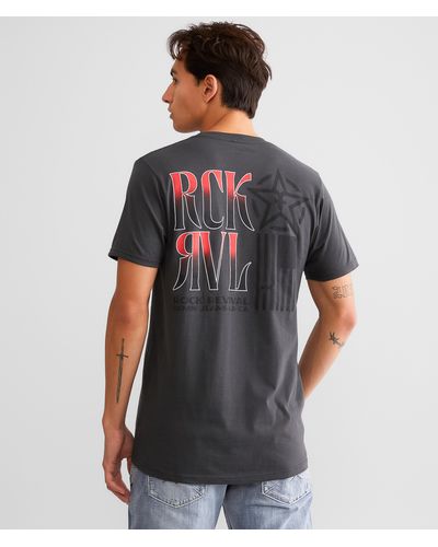 Rock Revival Canton T-shirt - Gray