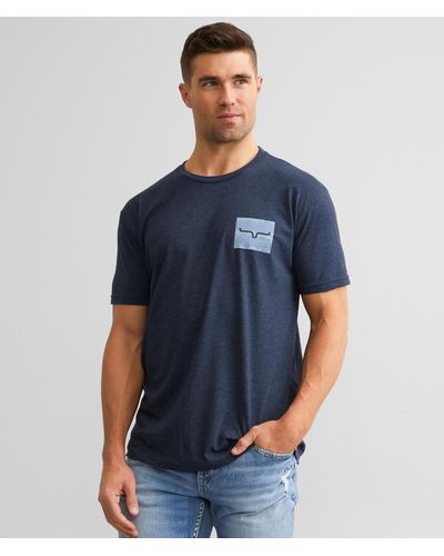 Kimes Ranch Dyed T-shirt - Blue