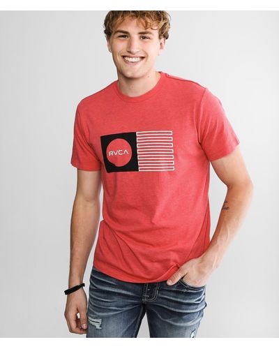 RVCA Independence Ii T-shirt - Red
