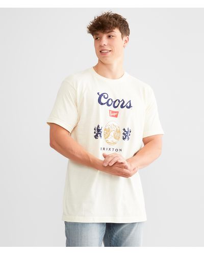 Brixton Coors Hops T-shirt - White
