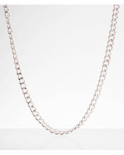 BKE Chain 23" Necklace - White