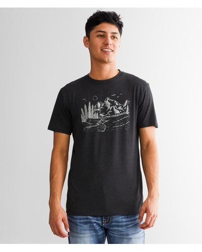 Tentree River Run T-shirt - Black