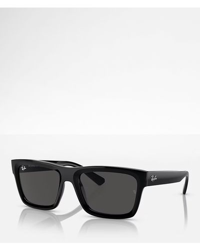 Ray-Ban Square Brow Bar Sunglasses - Black