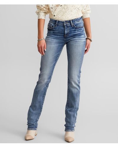 Buckle Black Fit No. 53 Straight Stretch Jean - Blue