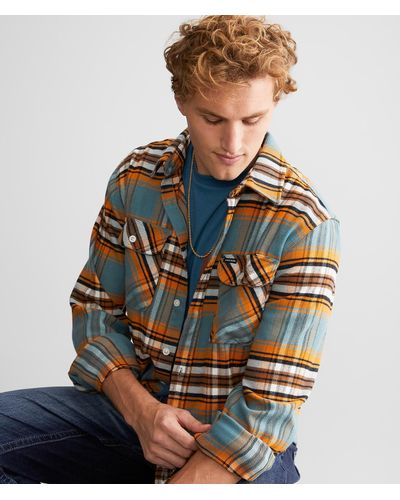 Brixton Bowery Flannel Stretch Shirt - Multicolor