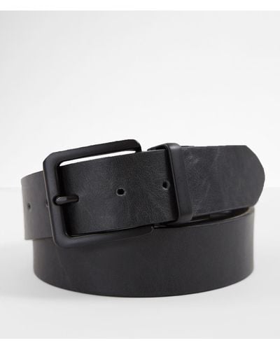 BKE Reversible Leather Belt - Black