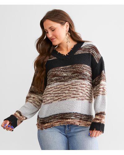 Daytrip Oversized Sweater - Multicolor