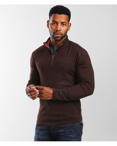 Outpost Makers Quarter Zip Pullover - Purple