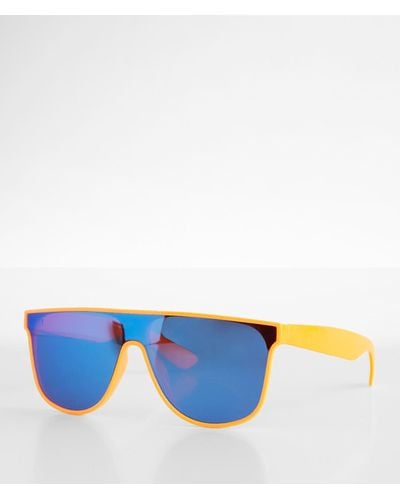 BKE Full Shield Sunglasses - Blue