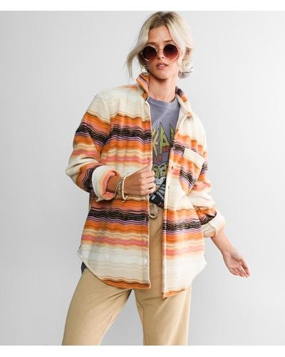 Billabong Forge Fleece Flannel Shirt - Multicolor