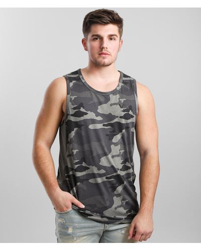 RVCA Sport Vent Tank Top - Gray