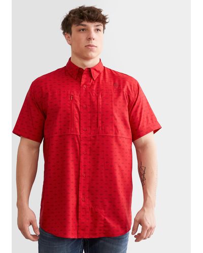 Ariat Vent Tek Western Shirt - Red