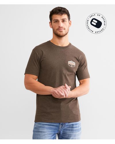 Ariat Original Hex Mountain T-shirt - Brown