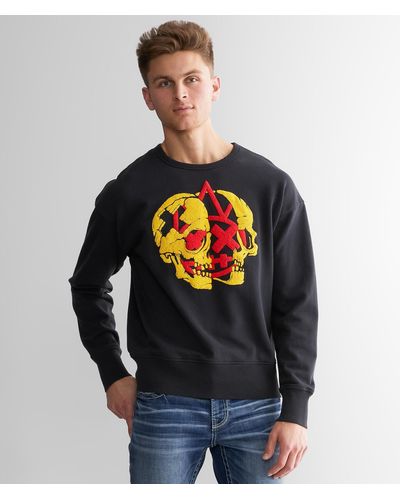 Cult Of Individuality Skull Pullover - Black
