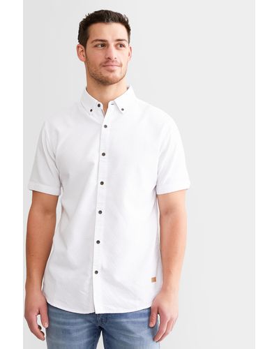 Outpost Makers Textured Shirt - White
