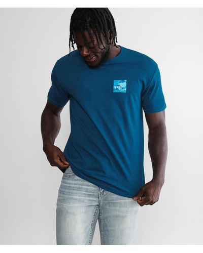 Brixton Alpha Square T-shirt - Blue