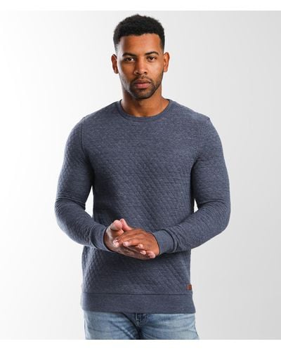 Outpost Makers Oliver Quilted Pullover - Blue