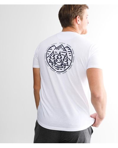 Tentree Follow T-shirt - White