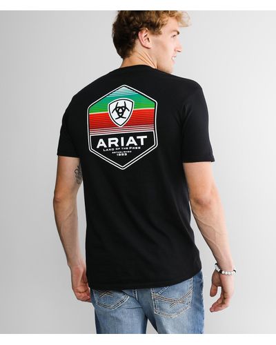 Ariat Yuma Hexagon T-shirt - Black