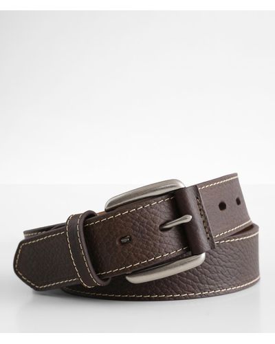 Ariat Textured Leather Belt - Brown