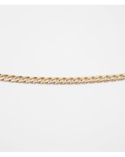 BKE Smooth Gold 27" Necklace - Natural