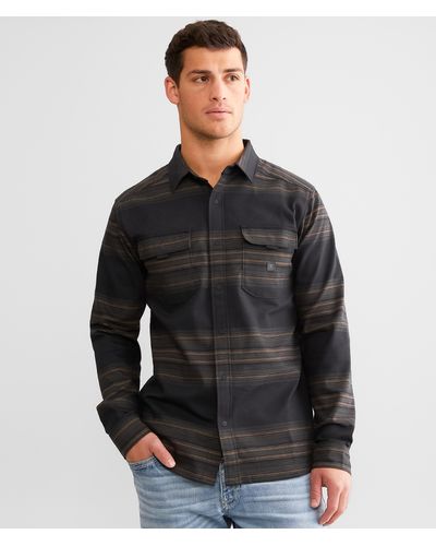 Roark Diablo Flannel Shirt - Black