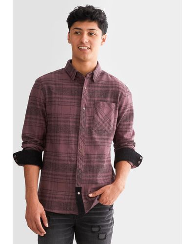 Outpost Makers Flannel Shirt - Purple