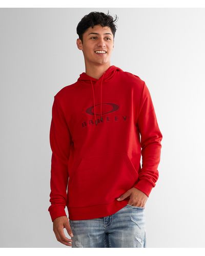 Oakley Bark Hooded Sweatshirt - Red