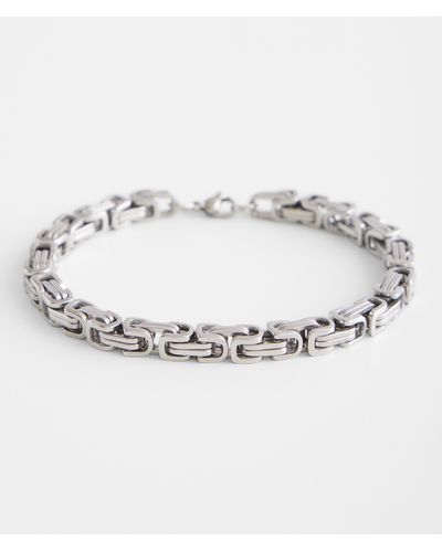 BKE Silver Chain Bracelet - Metallic
